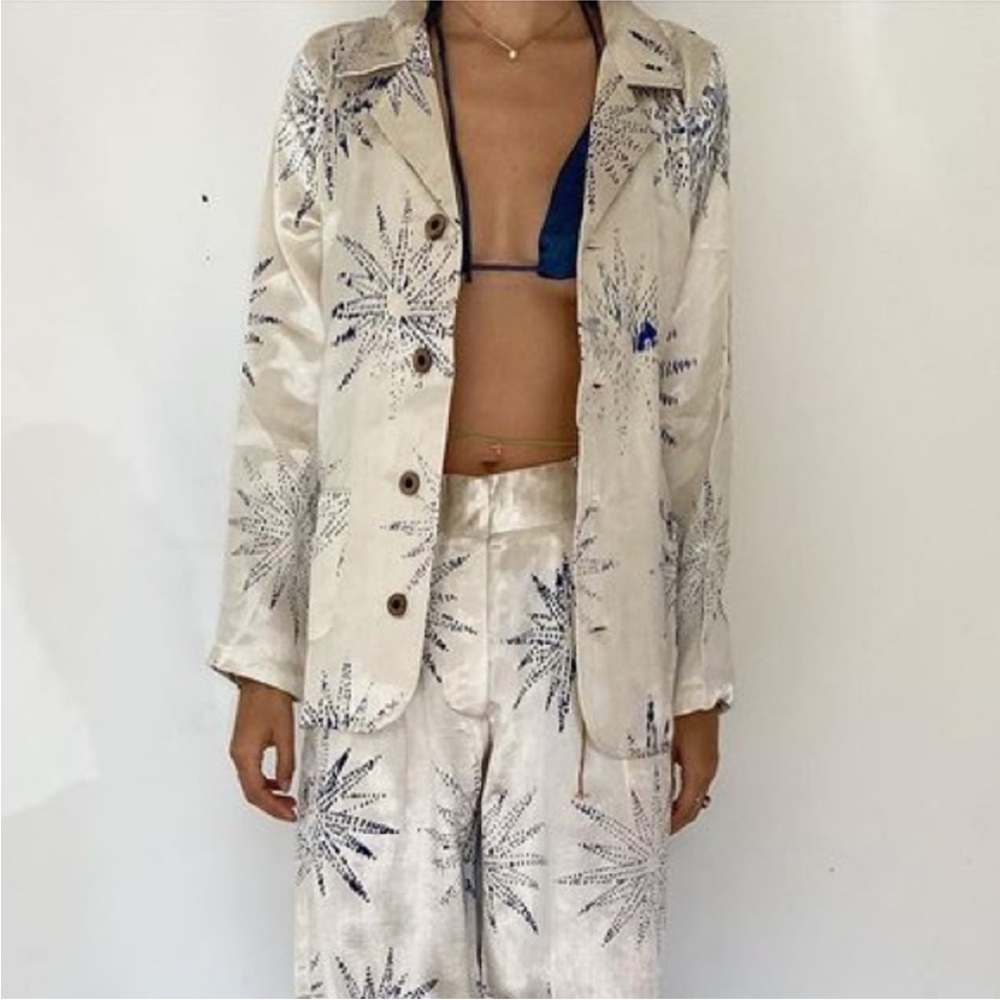 Tigra Tigra Silk Star Blazer